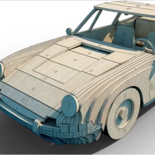 Porsche car 1964 3mm