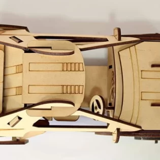 racing car 3d puzzle sport toy car wooden puzzle automobile