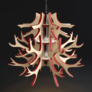 raga lamp laser cut