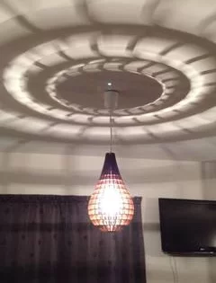 teardrop pendant laser cut