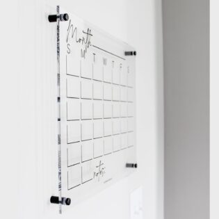 Acrylic Calendar
