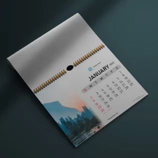 Wiro Bound Calendar