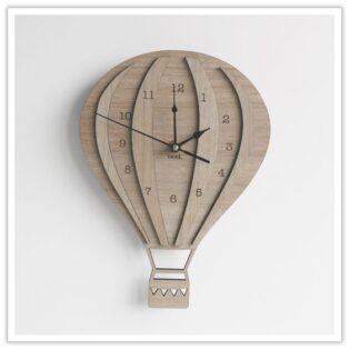 Ballon Clock Laser Cut
