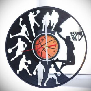 Basketball Clock Laser Cut