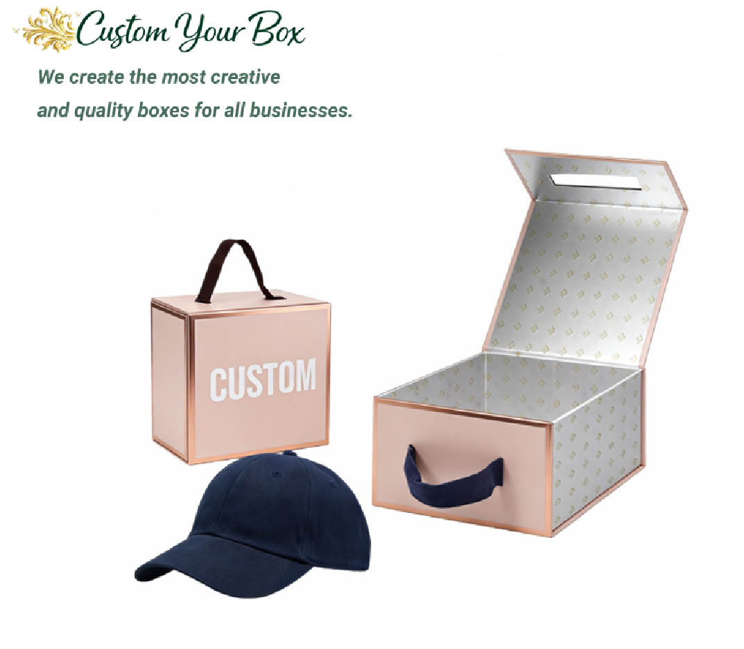 Cap Packaging Box Custom cap packaging box