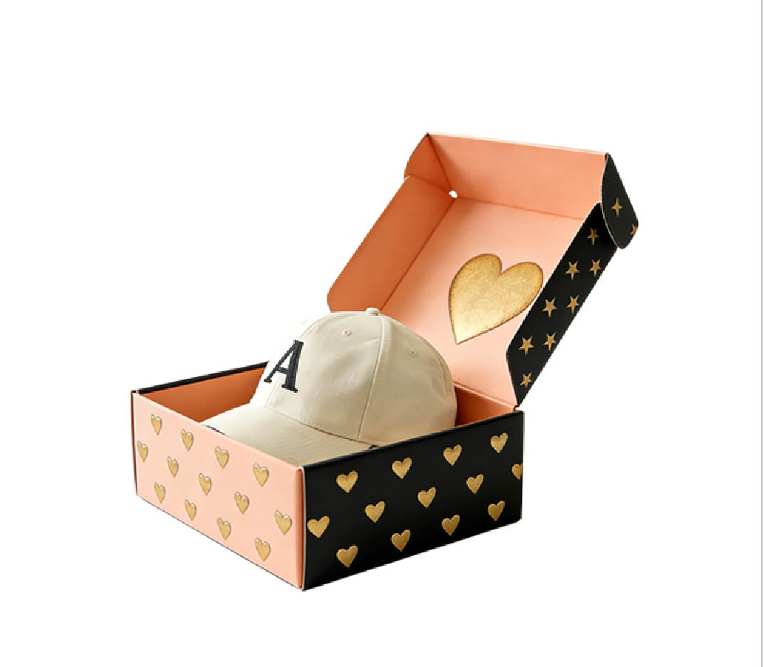 Cap Packaging Box Custom cap packaging box