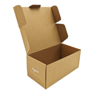Corrugated carton shipping box