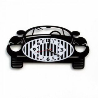 Car Wall Clock Laser Cut