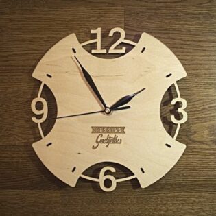 Chasy Laser Cut Clock
