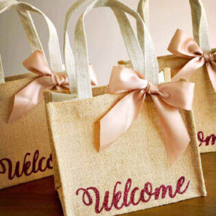Jute Wedding Bags