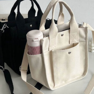Women's canvas tote bag