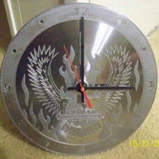 Eagle Clock