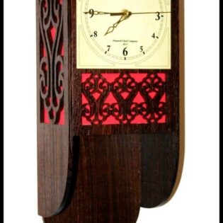 Fretwork Clock