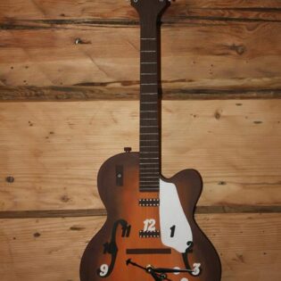Guitar shaped clock cnc plan