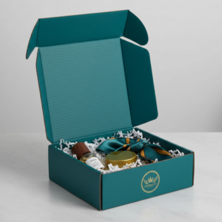 Matte laminated gift boxes