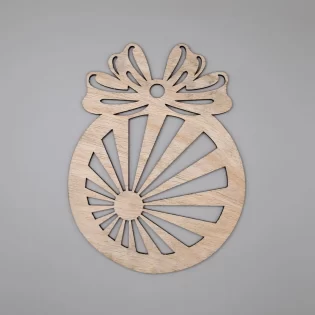 Laser Cut Bauble Ornament Christmas Tree Decoration Craft