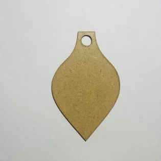 Laser Cut Blank Christmas Ornament Shape