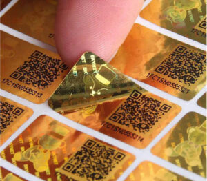 security labels printing process gurgaon