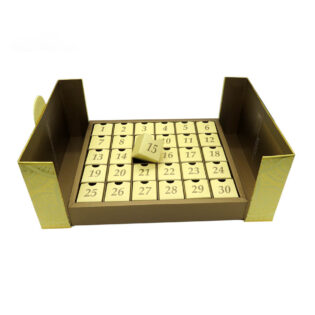Luxury Gift Box with Premium Gold Printing and Custom Packaging Design
