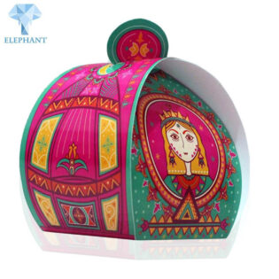 Custom sweet box packaging for mithai, chocolates and festive gifts.