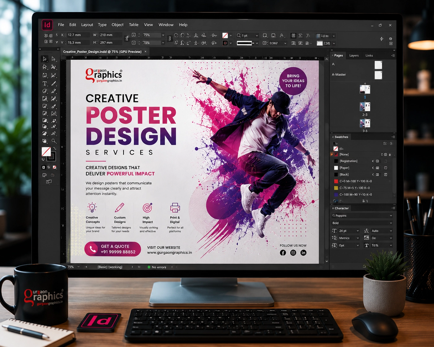 Creative Poster Design Services WEB