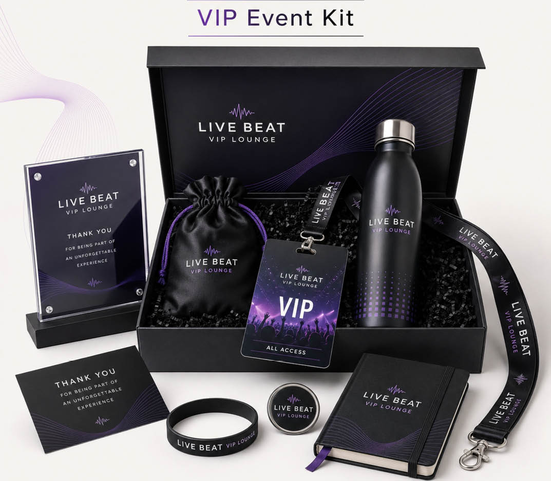 Event Gift set corporate event giveaway kit