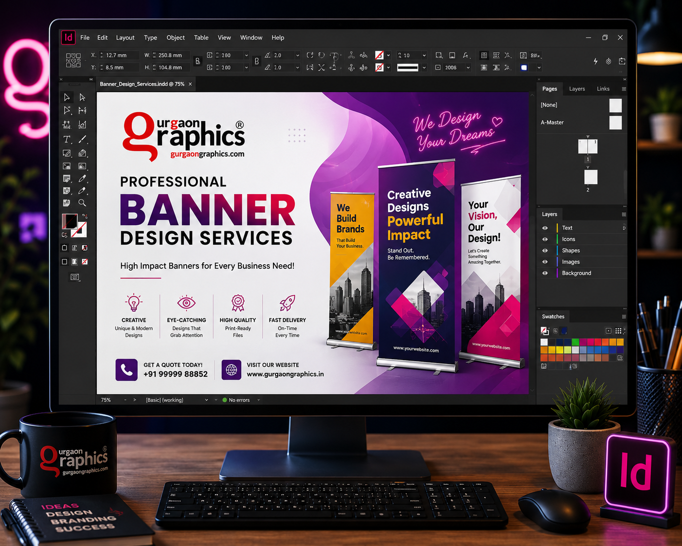 banner design