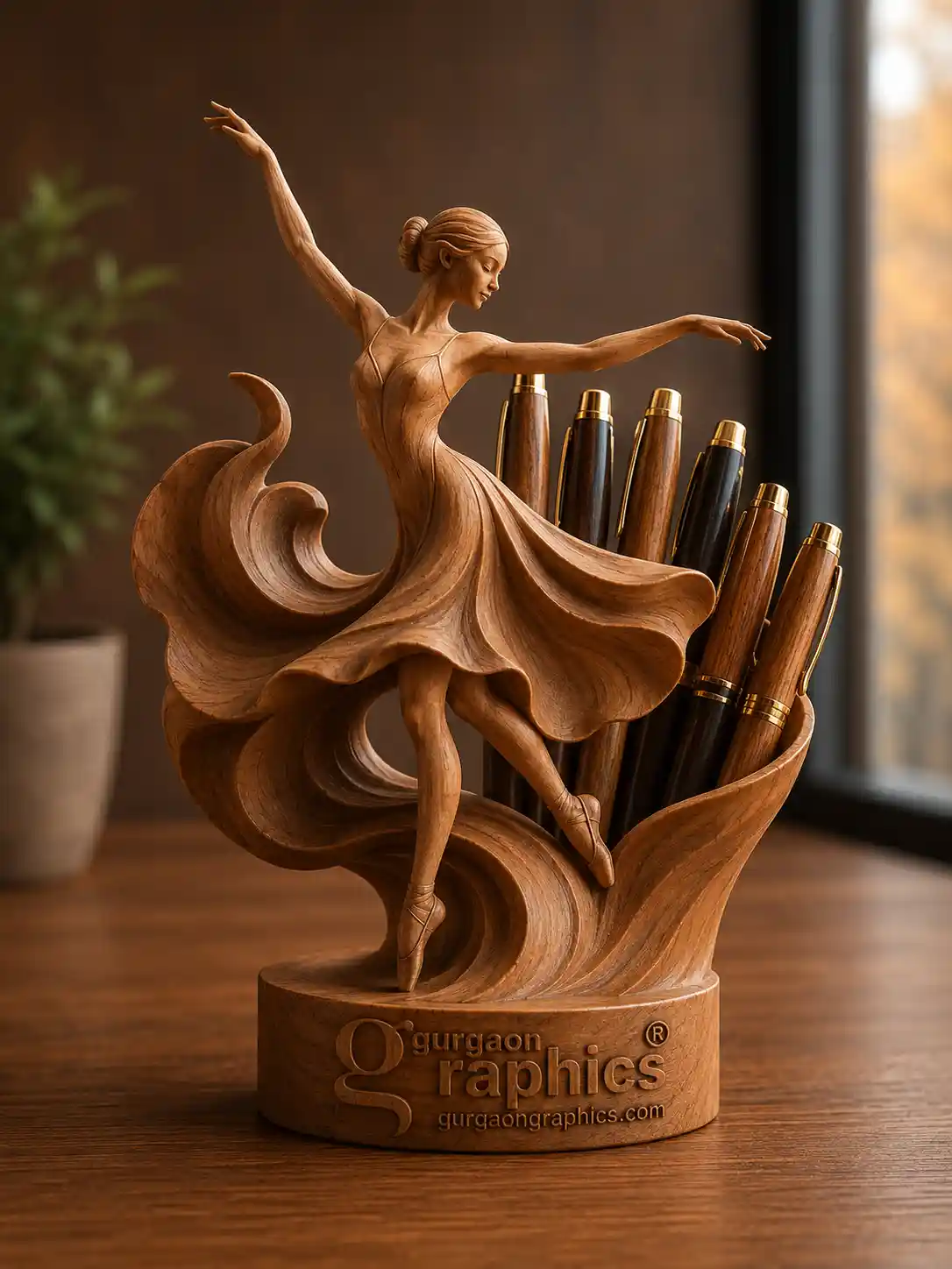 gurugram graphics wooden gift supplier for pens stands corporate gifts in gurgaon