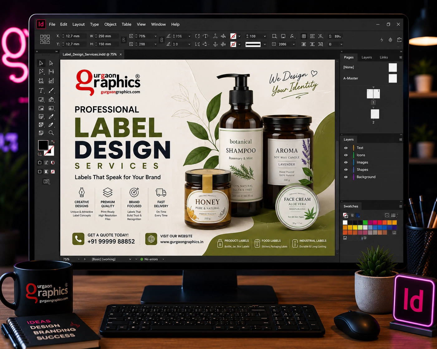label design