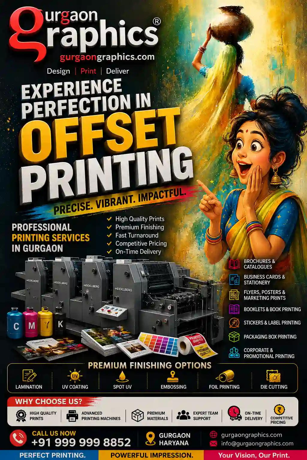 offset printing by gurgaon graphics