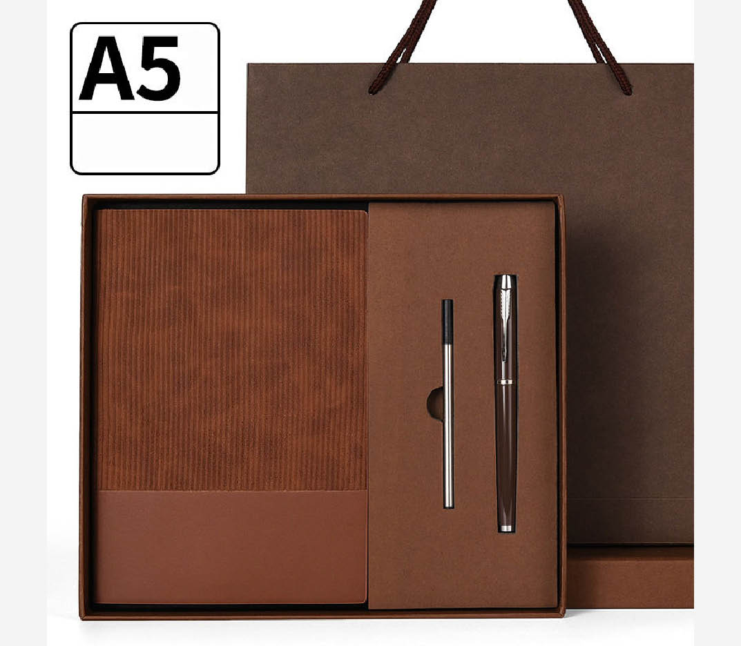 Notebook and Pen Gift Set A5 notebook and pen gift set in premium gift box
