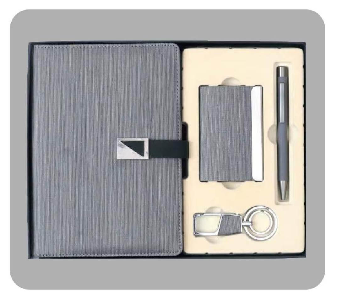 Diary Gift Set diary gift set with pen keychain and card holder