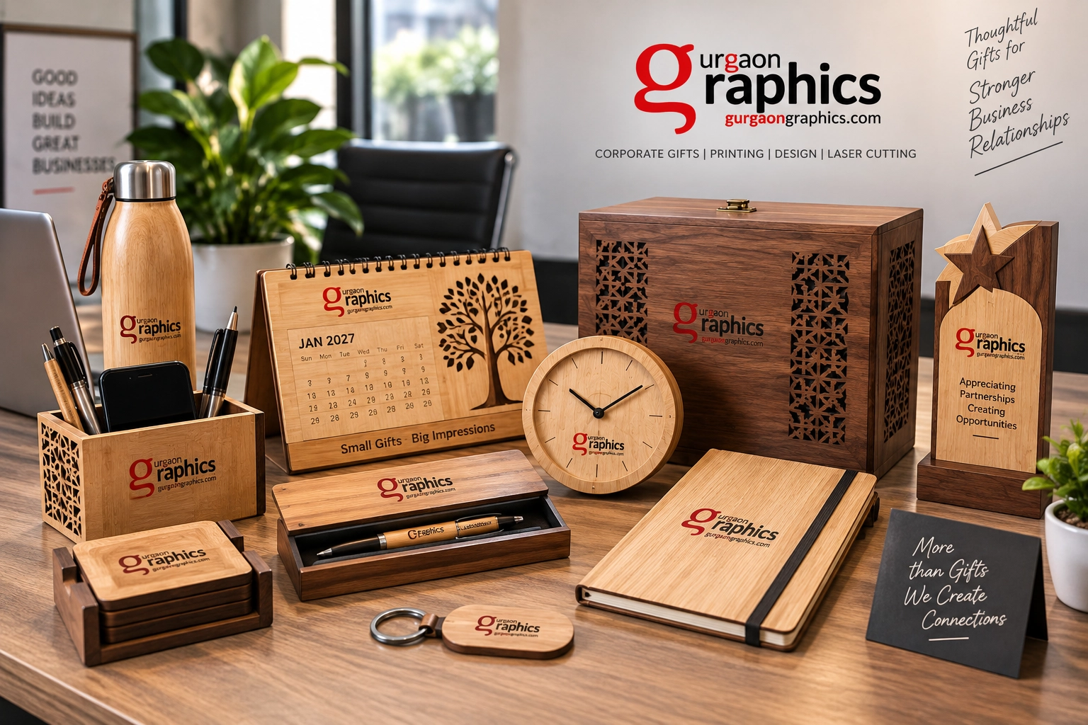 Wooden corporate gifts for companies in Gurgaon