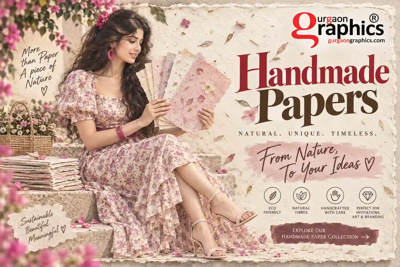 handmade papers gurgaon graphics