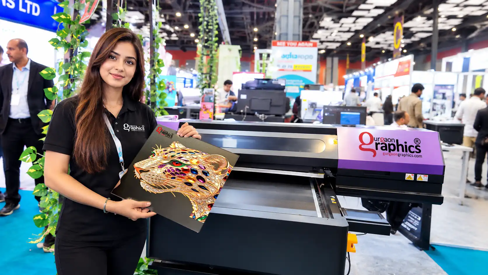 gurgaon graphics uv printing exhibation show