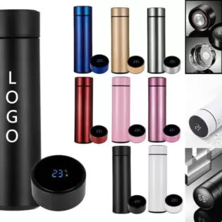 Stainless Steel Water Bottle, Vacuum Flask with LED Temperature Display Water Bottle